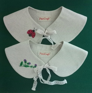 накладные съёмные воротнички 