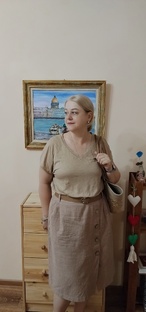 Юбка из крапивы Рами