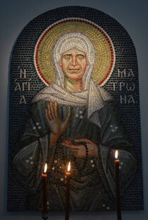  Небольшие иконы из мозаики