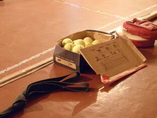 Отработка ударов с использованием мячиков (Развивающая работа с мячиками в боевы