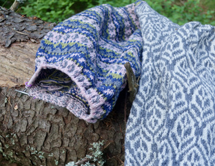 Жаккардовый палантин «Ариша»