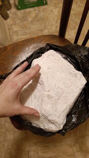 Чистка Мела, Чистка глины