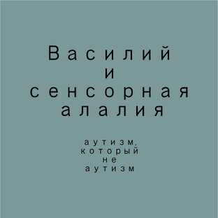 Василий и сенсорная алалия
