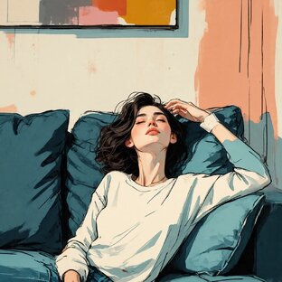 "Мятный клубок в голове" - про усталость, тревожность, выгорание