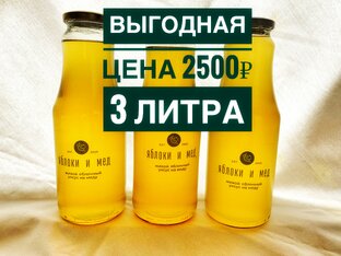 Яблоки и мед 3L 2 500 ₽