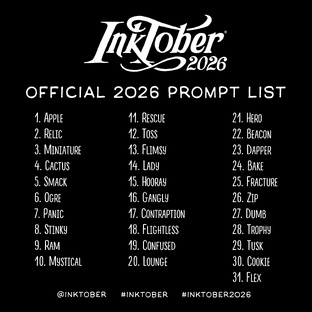 Inktober 2026 / Инктобер 2026