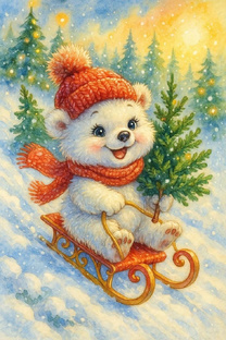 Зимние поделки ☃️