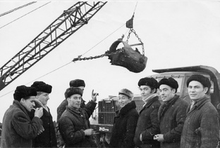 Начало строительства КАМАЗа.