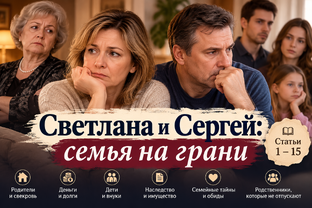 Светлана и Сергей: семья на грани