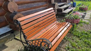 Обработка УЛИЧНОЙ мебели и досок для настила на УЛИЦЕ БЕЗ навеса