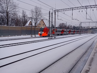 🚄поезд ласточка едет до Костромы