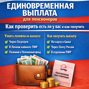 Единовременная выплата