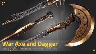 Axe & Dagger - Tutorial Full Process