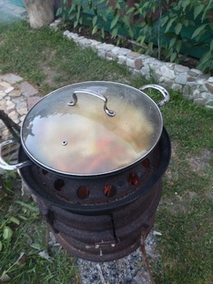Блюда на углях