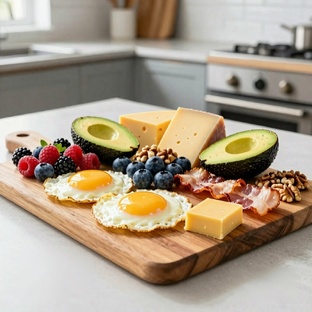 LCHF завтраки для детей и взрослых
