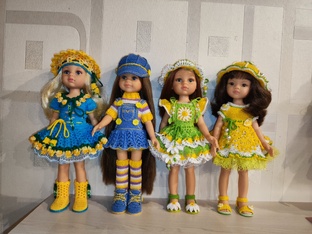 ОДЕВАШКИ😉 Наряжаю своих куклят🥰