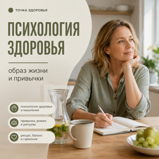 Психология здоровья и образ жизни, привычки