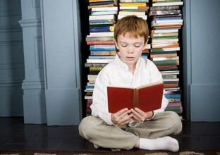 Дети и книги.