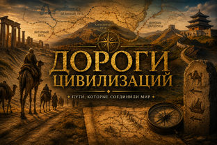 Дороги цивилизаций. Пути, которые соединили мир. 