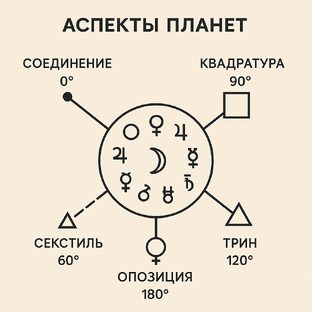 Аспекты планет