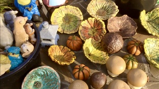 Фигурки для сада из цемента 