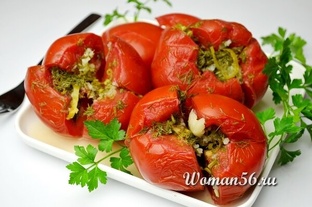 Блюда с овощами