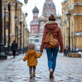 Москва с ребенком