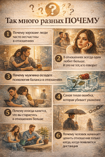 Так много разных ПОЧЕМУ