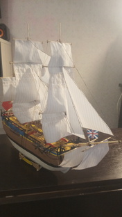 Модели из бумаги в масштабе 1/100 и 1/96