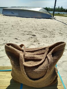 Мои вязаные сумочки