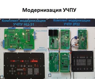 Модернизация ЧПУ НЦ31 и ЧПУ 2С42-65, 2С42-61, 2Р22, 2У22