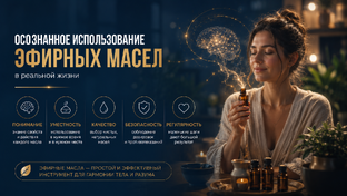Осознанное применение эфирных масел