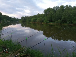 Рыбалка на реке Тура.