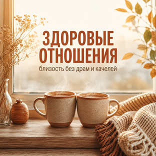 Здоровые отношения: близость без драм и качелей