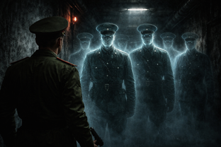 Безликая икона с черной смолой