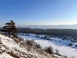 Самарская Лука, Волжская  зима