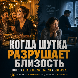Когда шутка разрушает близость
