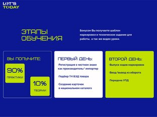 Обучение Честный знак 