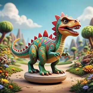 сказки про динозавров