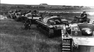 Бронетехника вермахта.