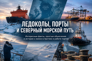 Ледоколы, порты и Северный морской путь