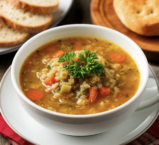 «Овощные постные супы»