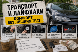 🚗 Транспорт и лайфхаки 