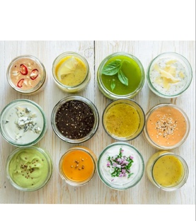 Простые и вкусные заправки для салатов. 