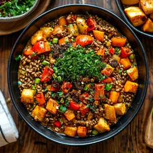 Вегетарианские блюда🍜