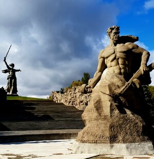 Город-герой на Волге. Волгоград.