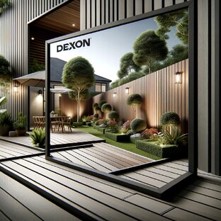 Забор из террасной доски ДПК