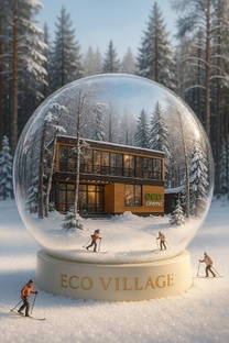 Где встречать Новый год? Там, где бранч с глинтвейном и лесная тишина