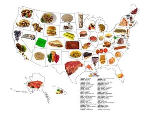 Большое гастрономическое путешествие по Америке.