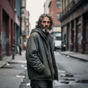 Бомж Василий